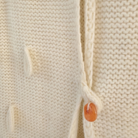 OOAK super long cream cardigan Duster - Picture 4 of 6